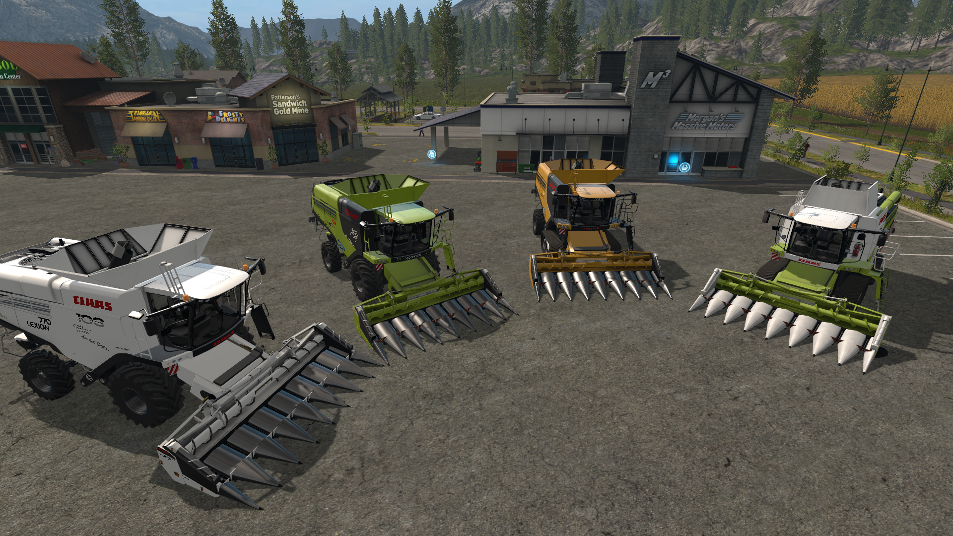 Фс 17 жатки. Mod FS 17 CLAAS_Lexion. Противовес CLAAS ФС 17. Жатка CLAAS v700. Жатки для ФС 17.