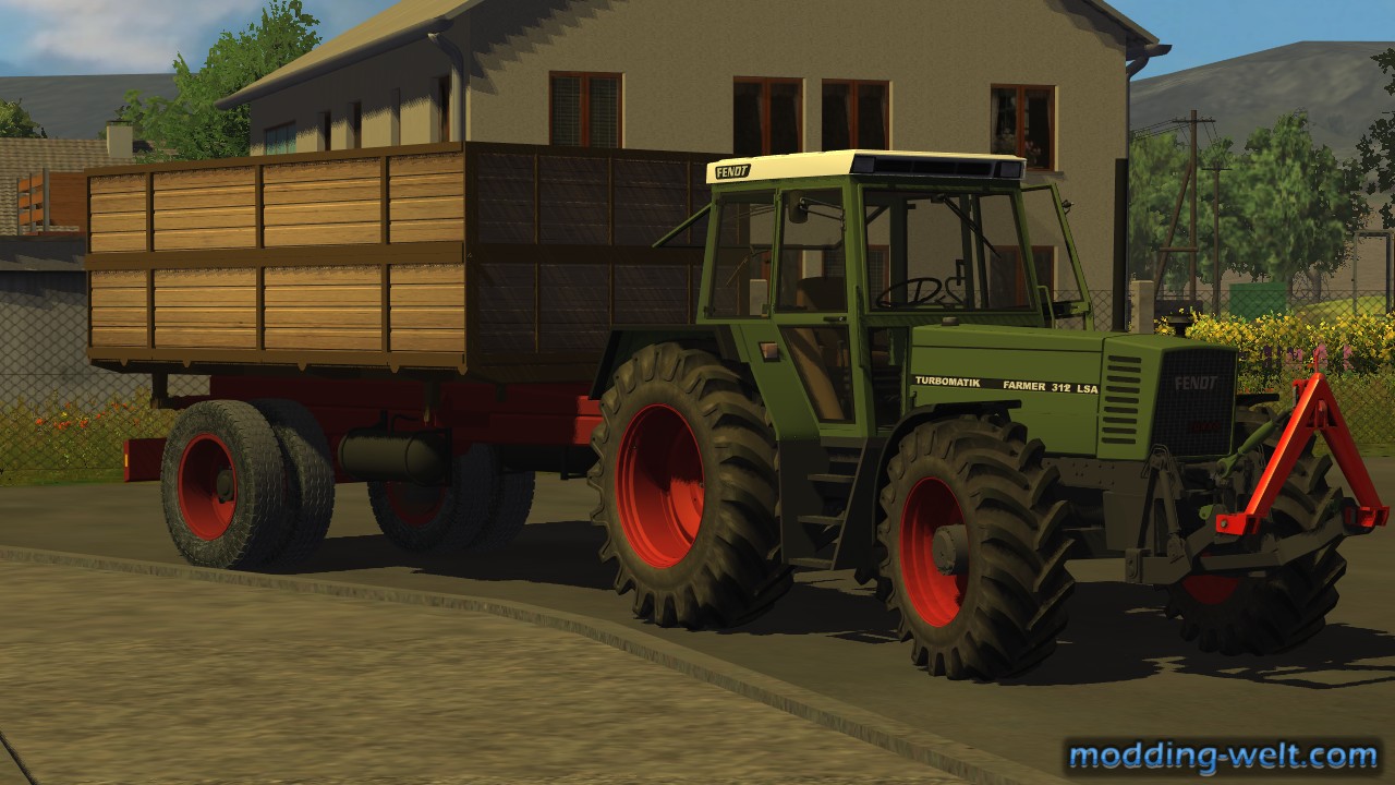 Fendt 312 mit Fronthydraulik