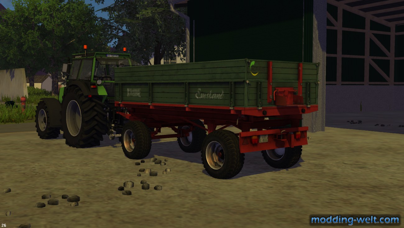 Krone Emsland und der Gruber sind die besten Freunde des Dx90 :D