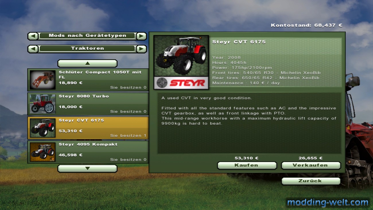 Steyr Cvt 6175 Modding Welt 7949