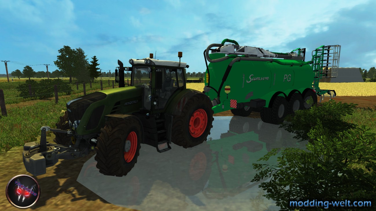 Fendt 927 Vario mit SamsonPG25