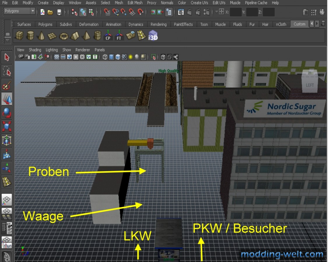 Baustelle Zuckerfabrik