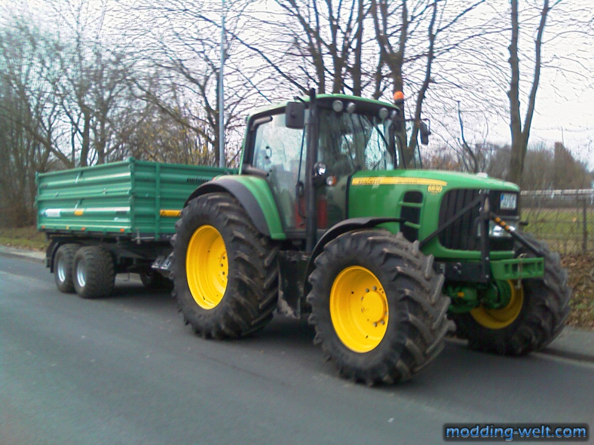 Arbeitsplatz John Deere 6830 Premium