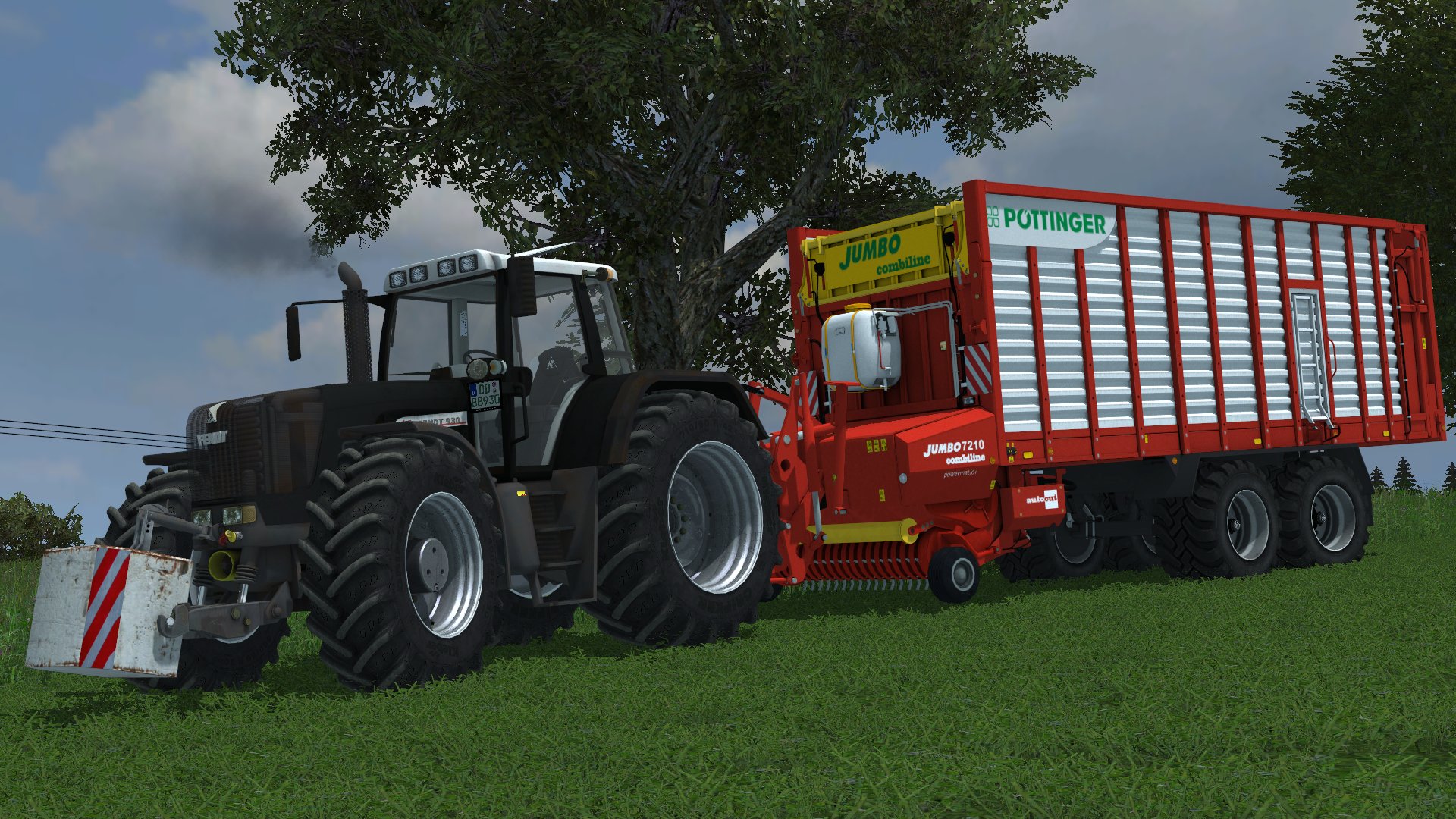 Fendt 930 Black Beauty Mit Pöttinger Jumbo 7210 Combiline Modding Welt 2868