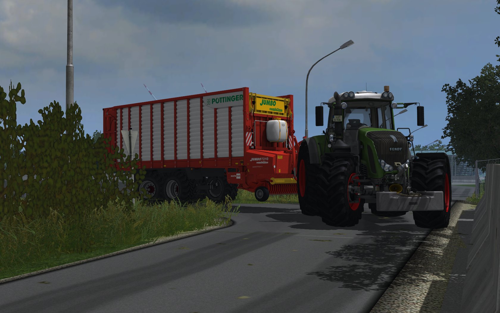 Fendt 936 und Pöttinger Combiline