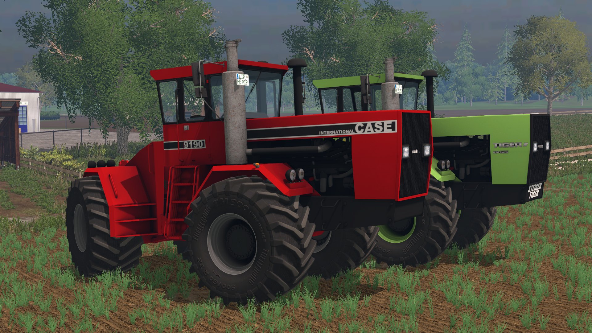 Steiger Tiger 525 Und Case 9190 Modding Welt 7697