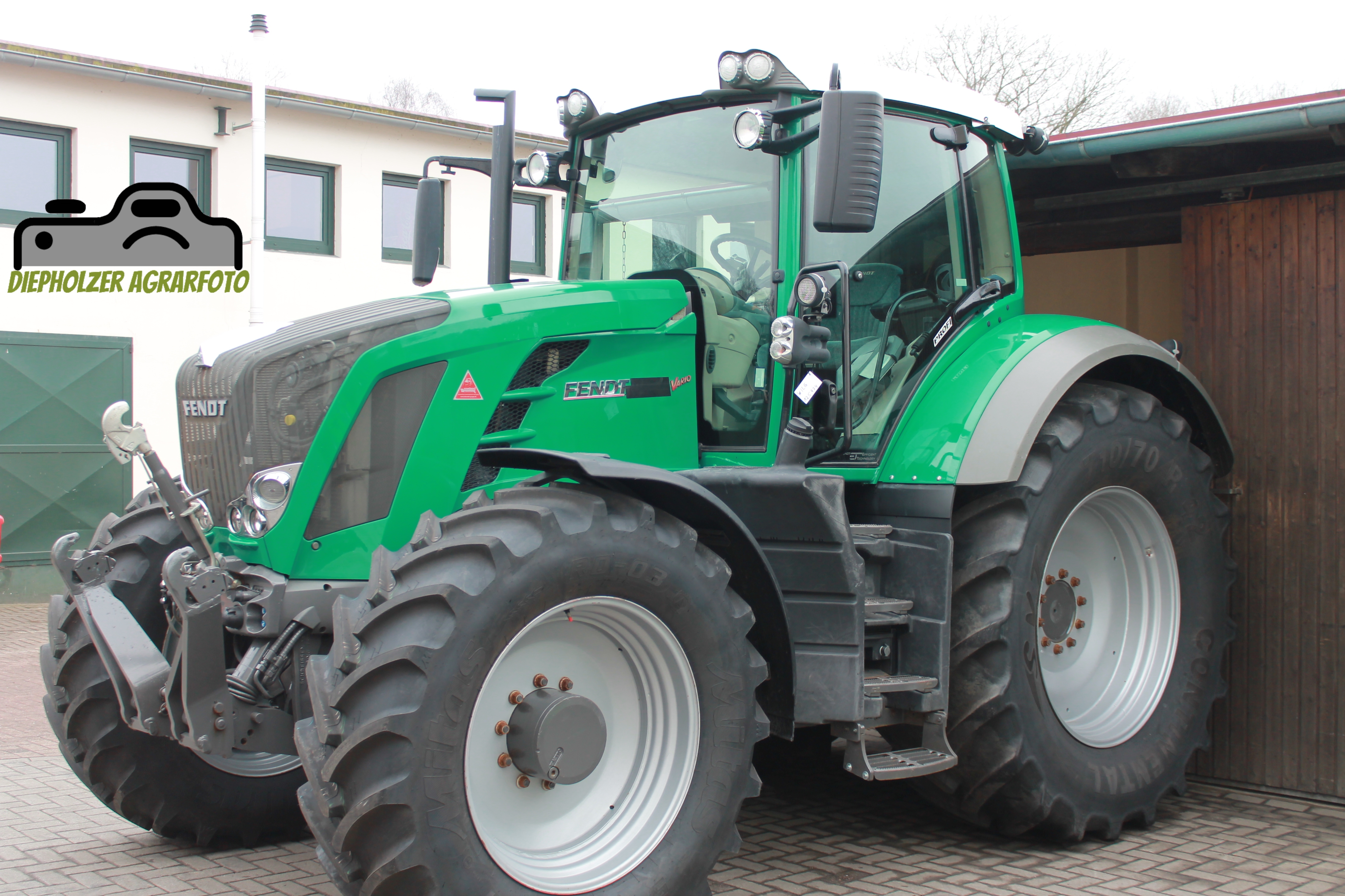 Fendt in cooler Grüner Farbe