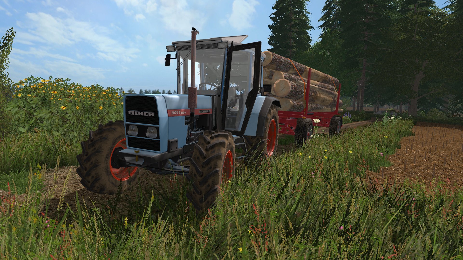 Am Holz Fahren Mit Den Eicher Modding Welt