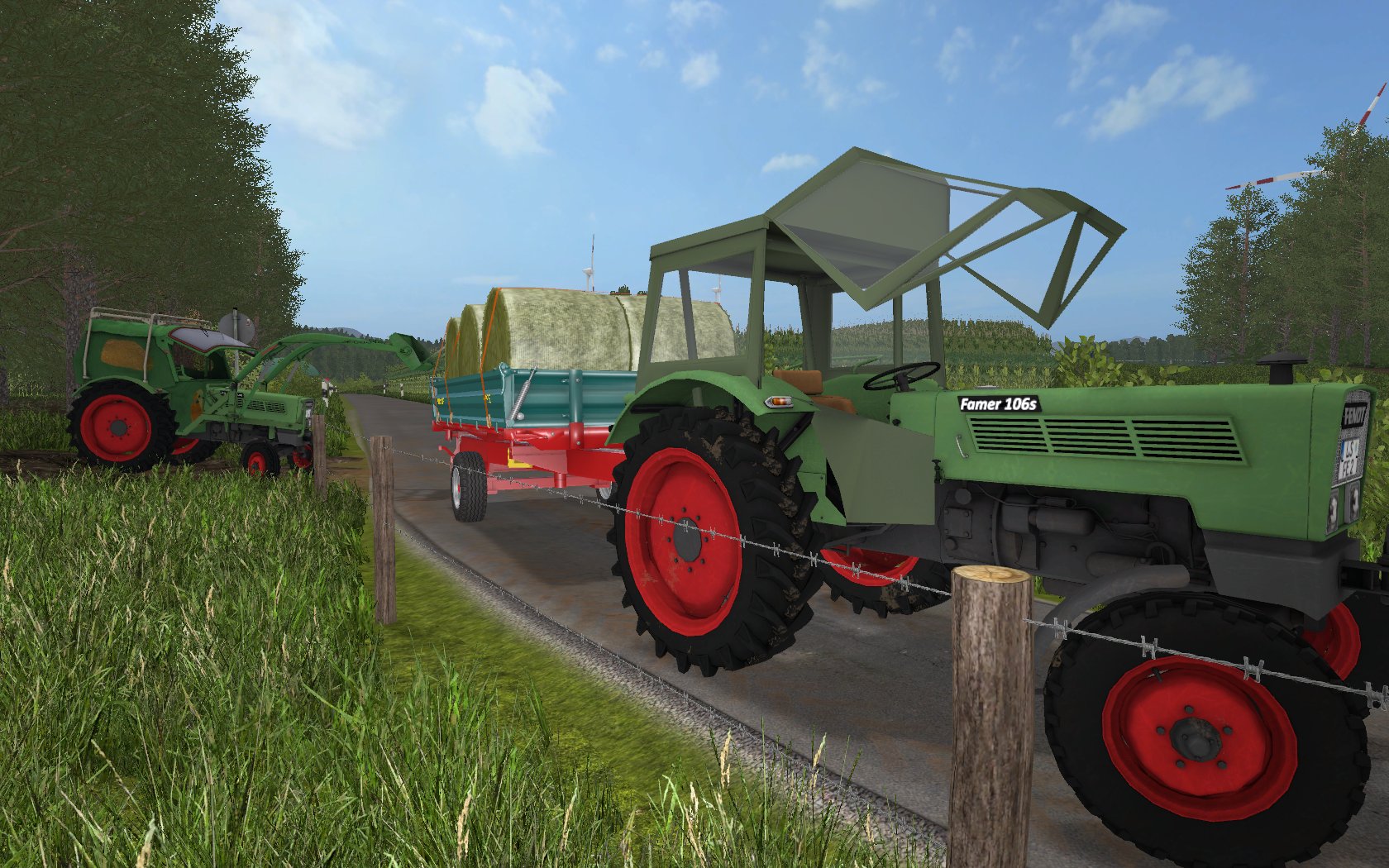 Famer 106s Und Famer 2e Beim Heu Holen Modding Welt 1401