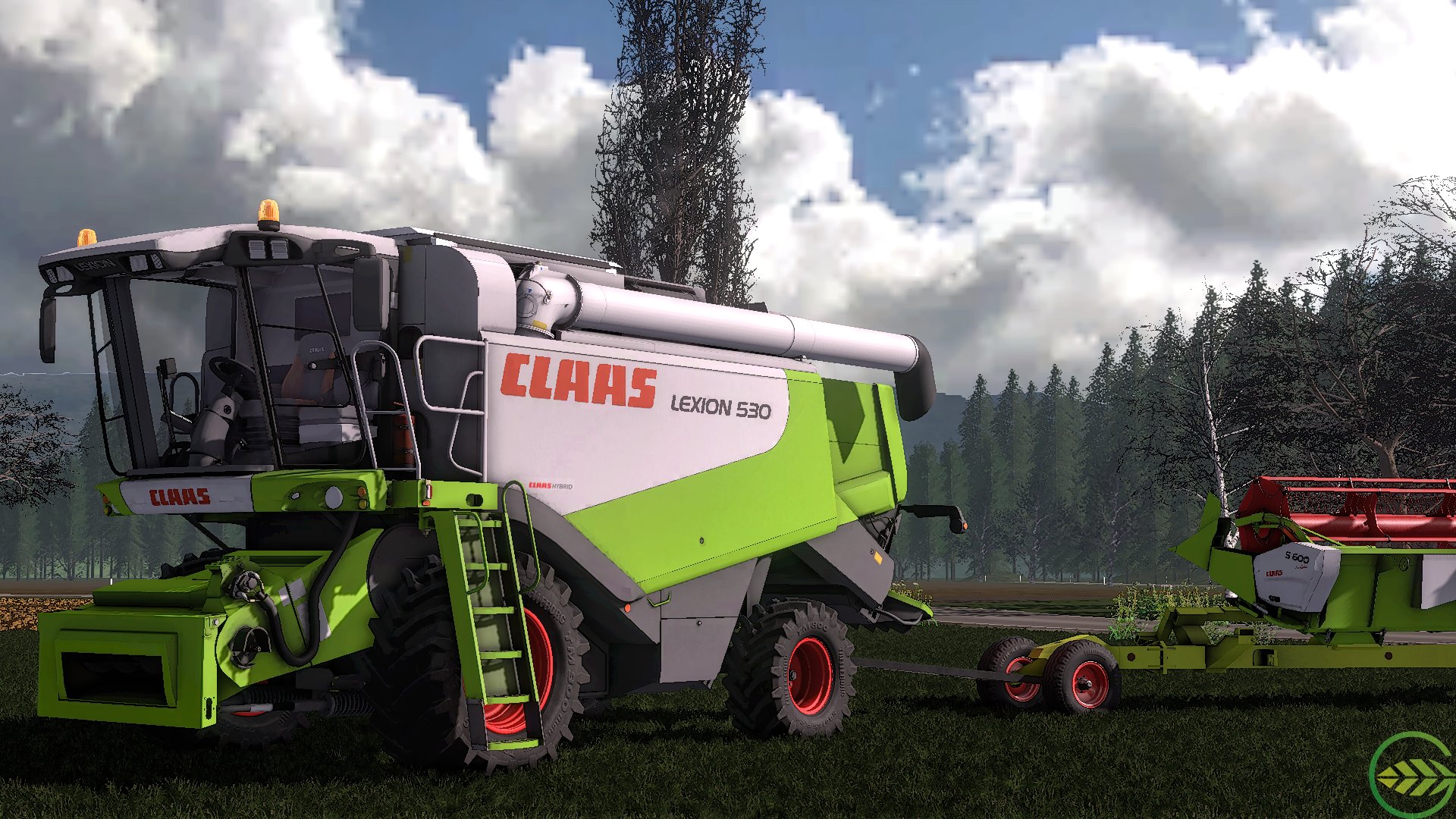 Claas Lexion 530 + Claas S 600 - Modding Welt