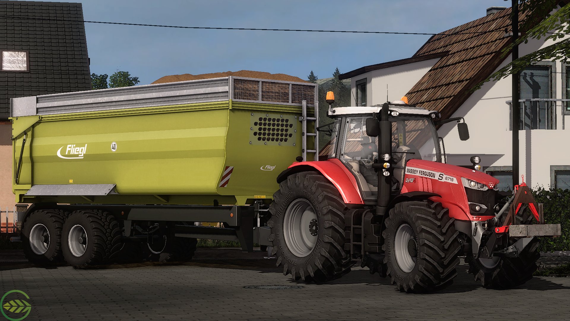 Massey Ferguson S Fliegl Tmk Modding Welt