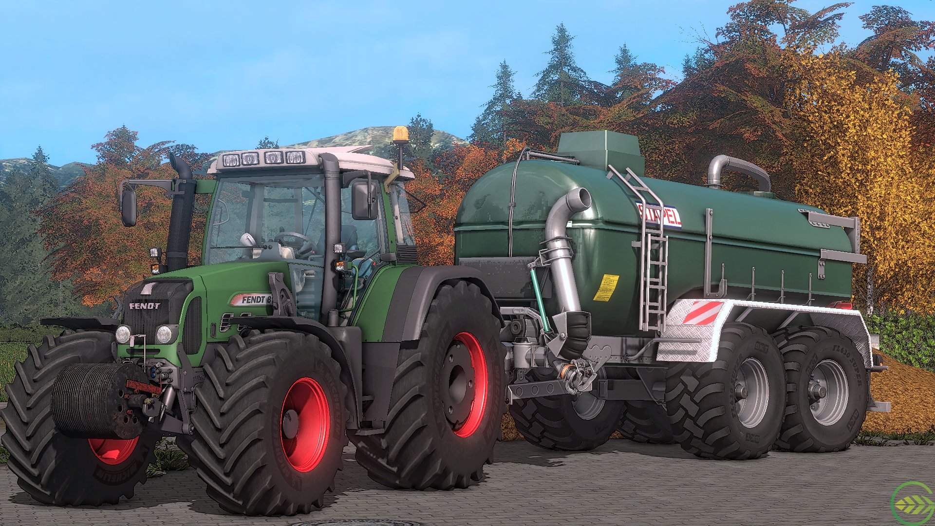 Fendt Vario 818 TMS + Zunhammer 18500L