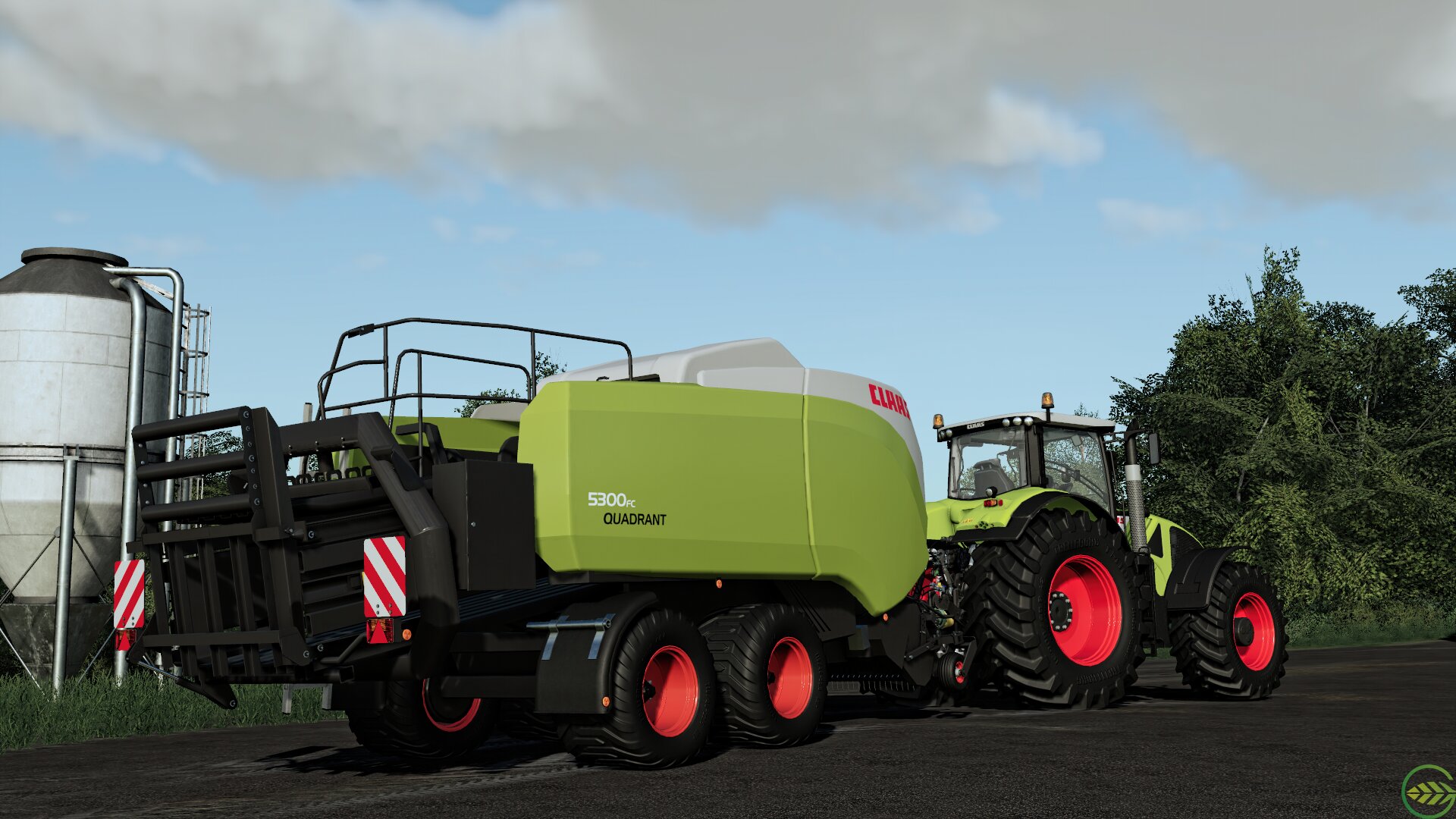 Claas Axion 950 And Claas Quadrant 5300 Fc Modding Welt 7564