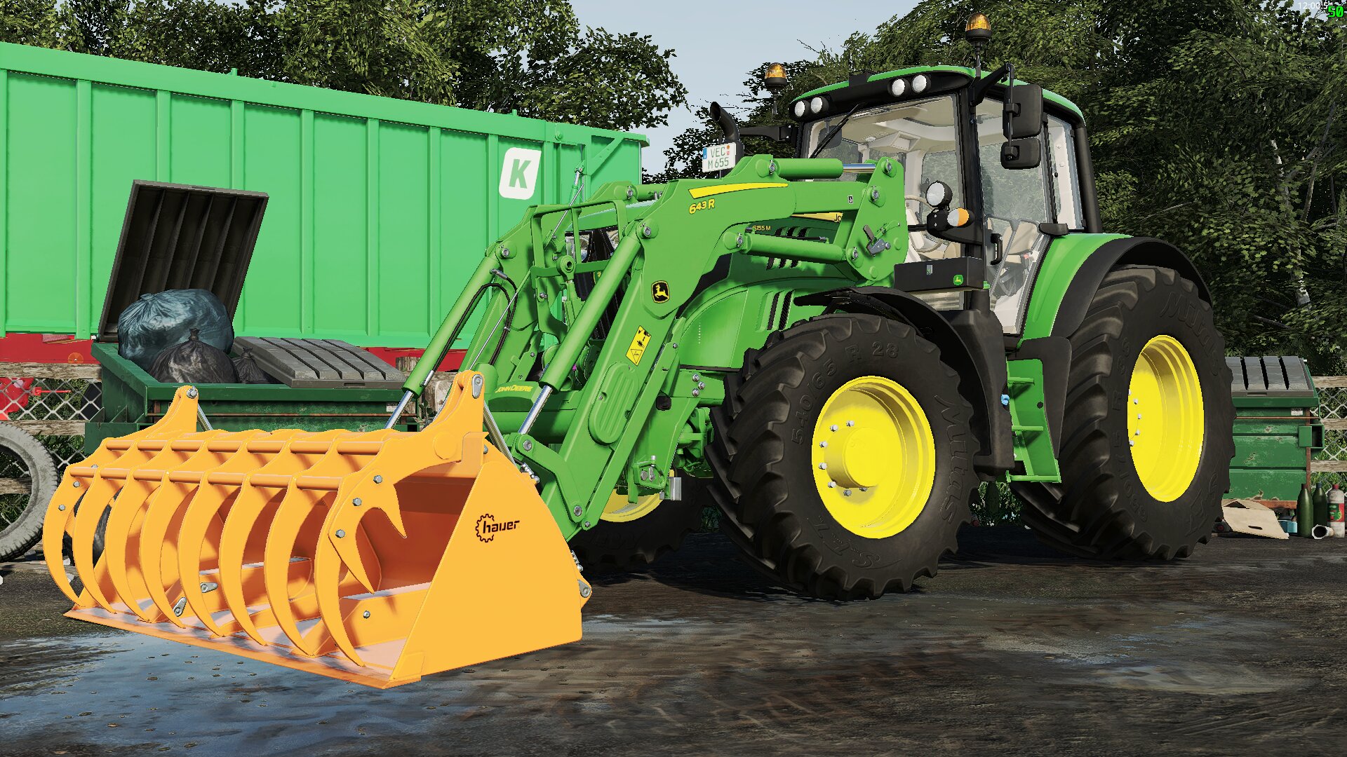 JohnDeere 6155M - Die Allzweckwaffe