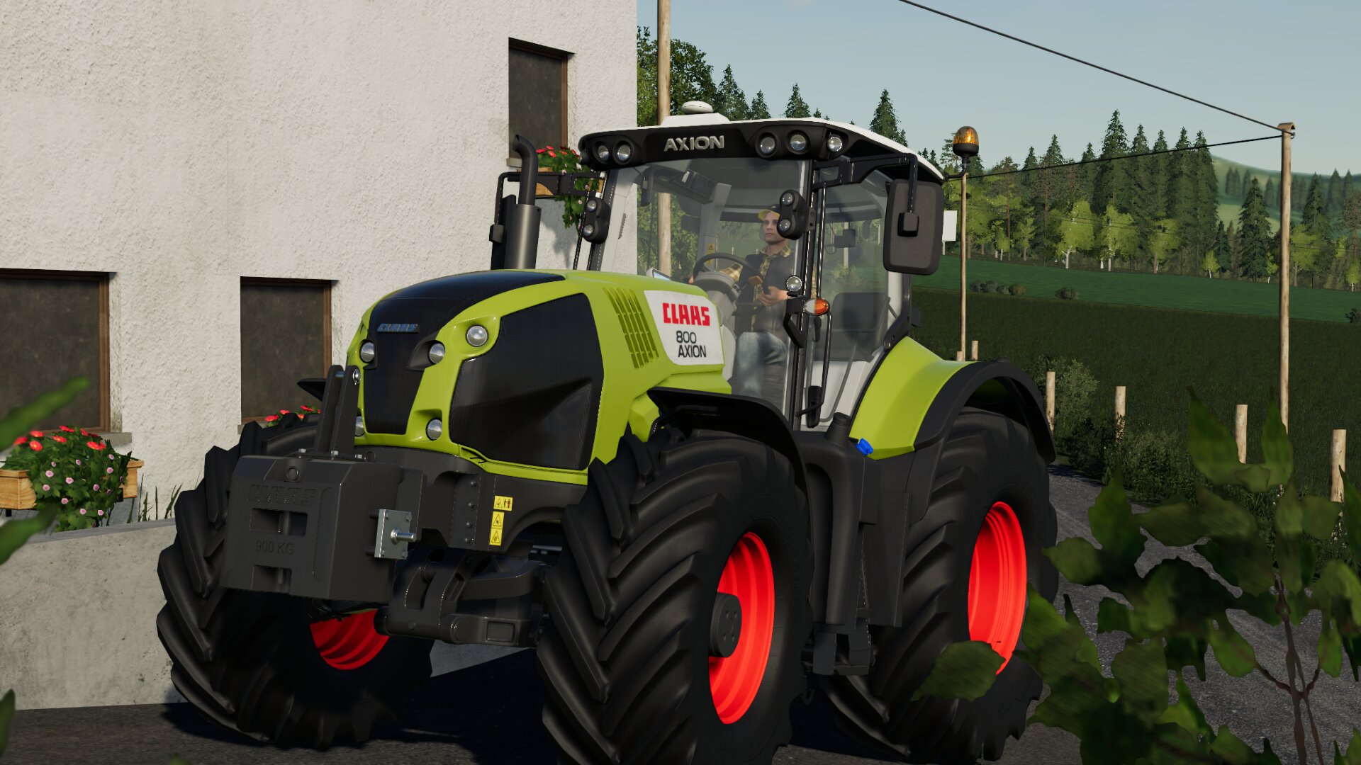 Claas Axion 800