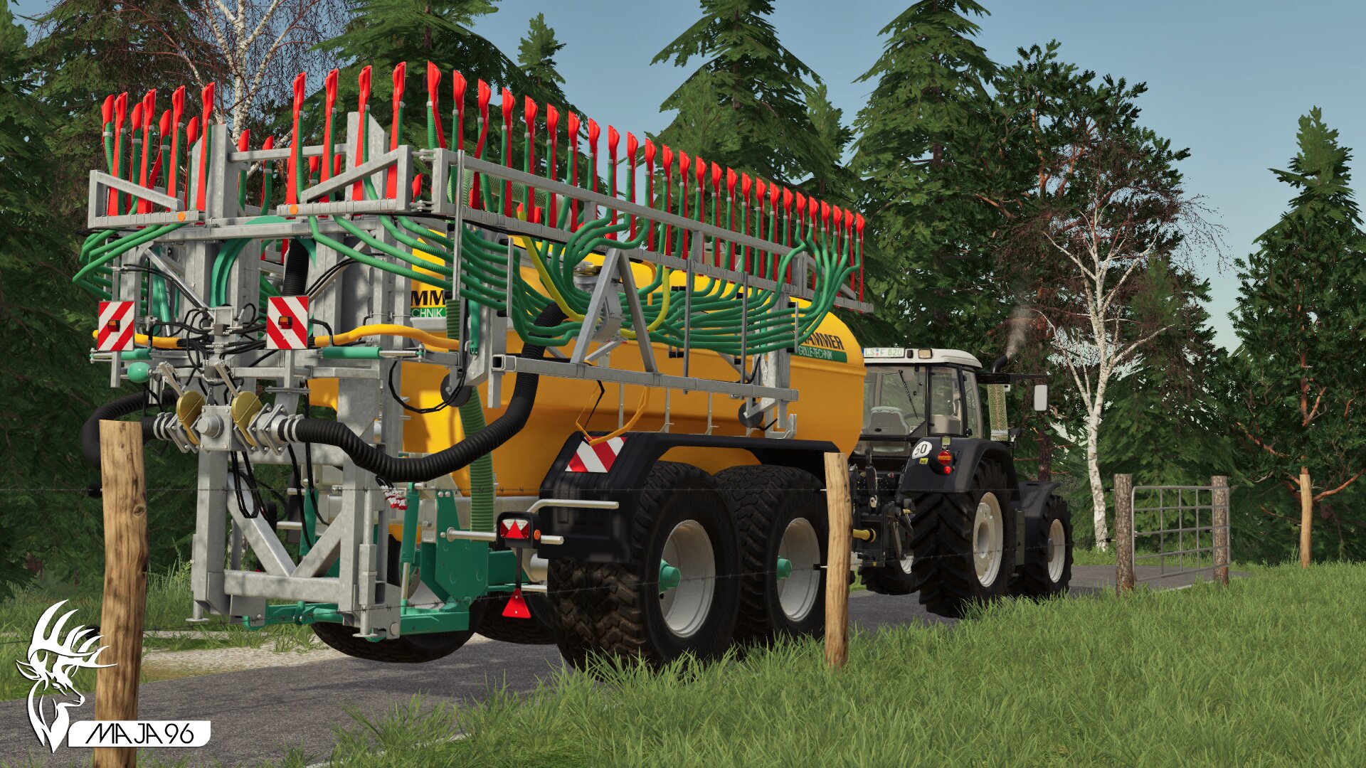 Ellerbach [Seasons] | Fendt 716 Favorit BB mit Zuhammer Fass ??