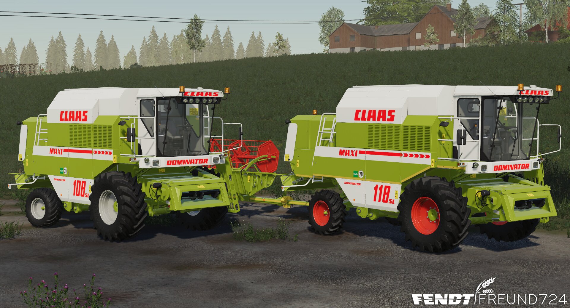 Claas Dominator 1X8 SL Maxi Pack