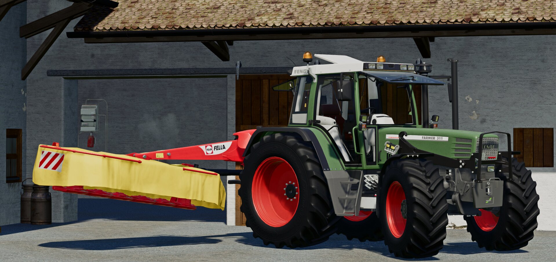 Fendt Farmer 311 mit Fella Mähwerk Modding Welt