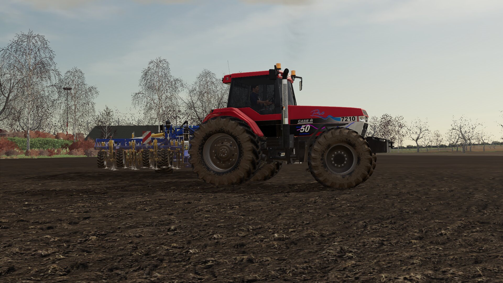 Mit dem CASE IH MAGNUM 7210 PRO ( MARK 50 EDITION ) auf der Gemeinde Rade