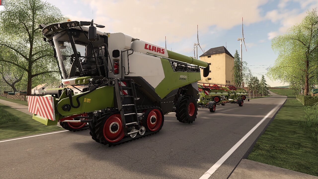 Claas lexion 6900