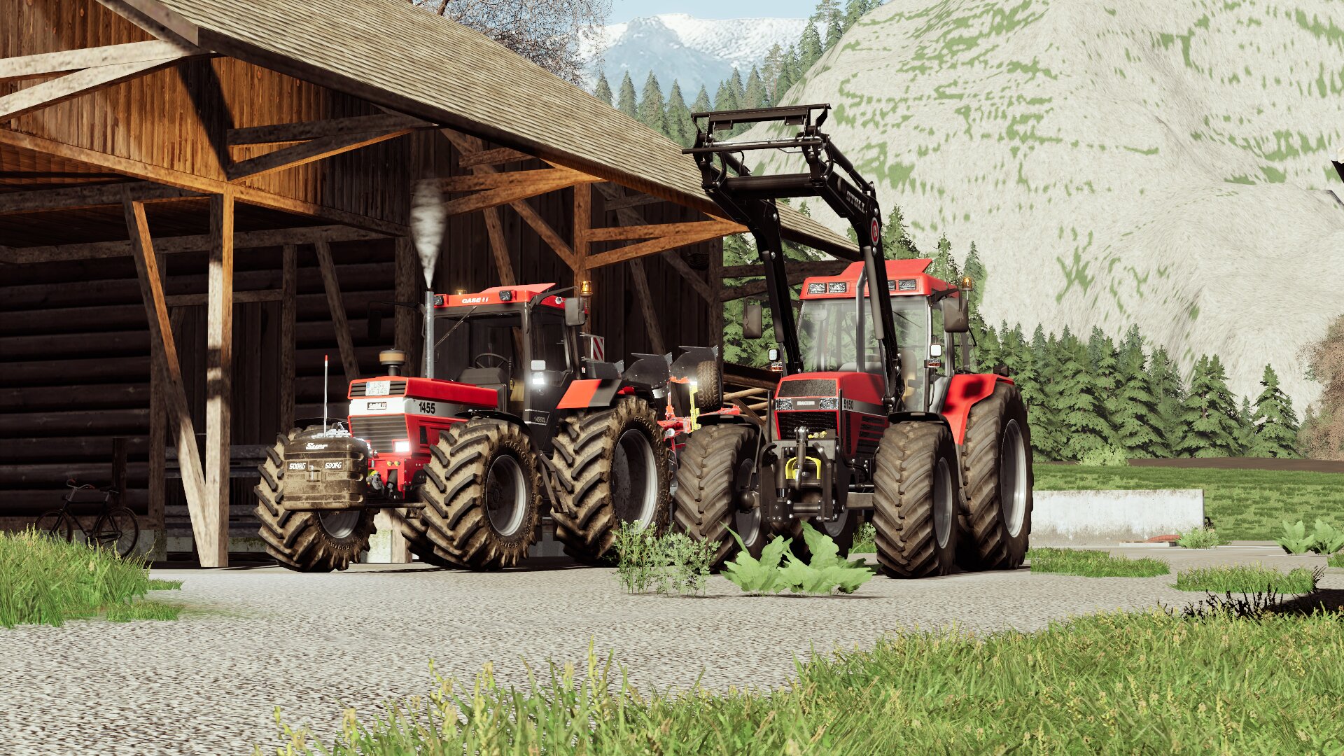 Case maxxum 5150 und Case 1455XL