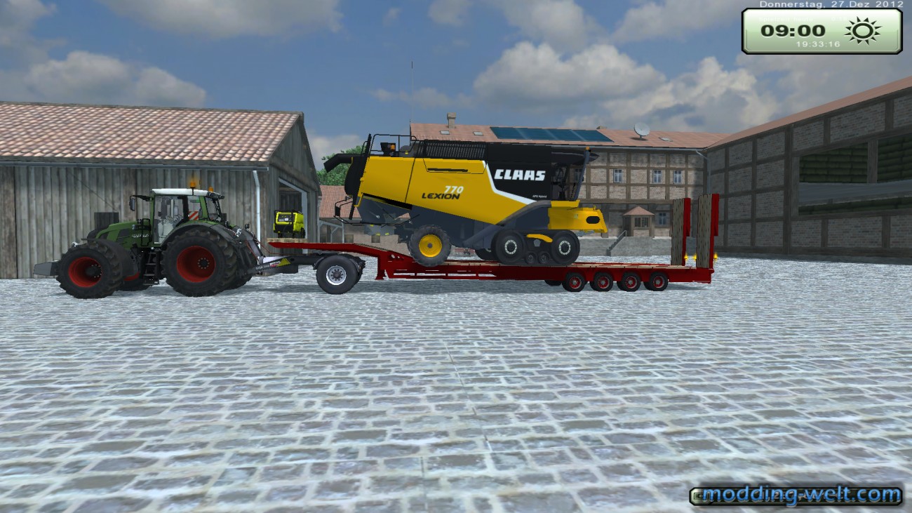 Lieferung Lexion 770 tt