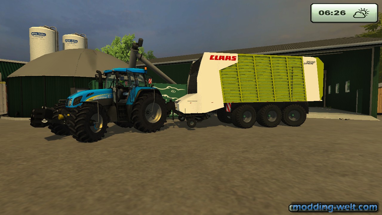 So endlich wider silage fahren