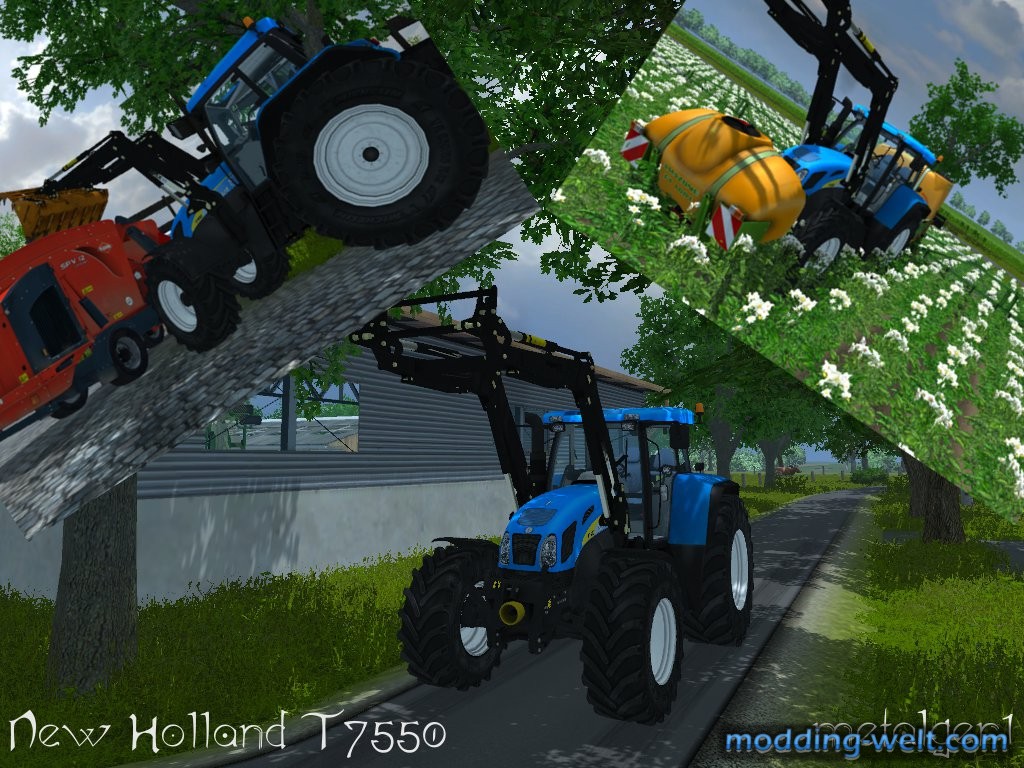 New Holland T7550