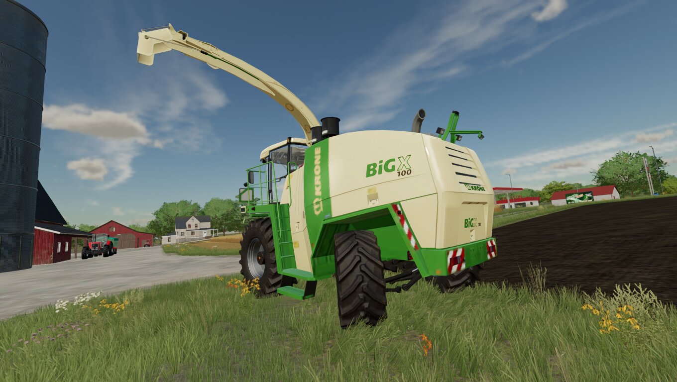 Krone Big X700 jetzt fertig konvertiert