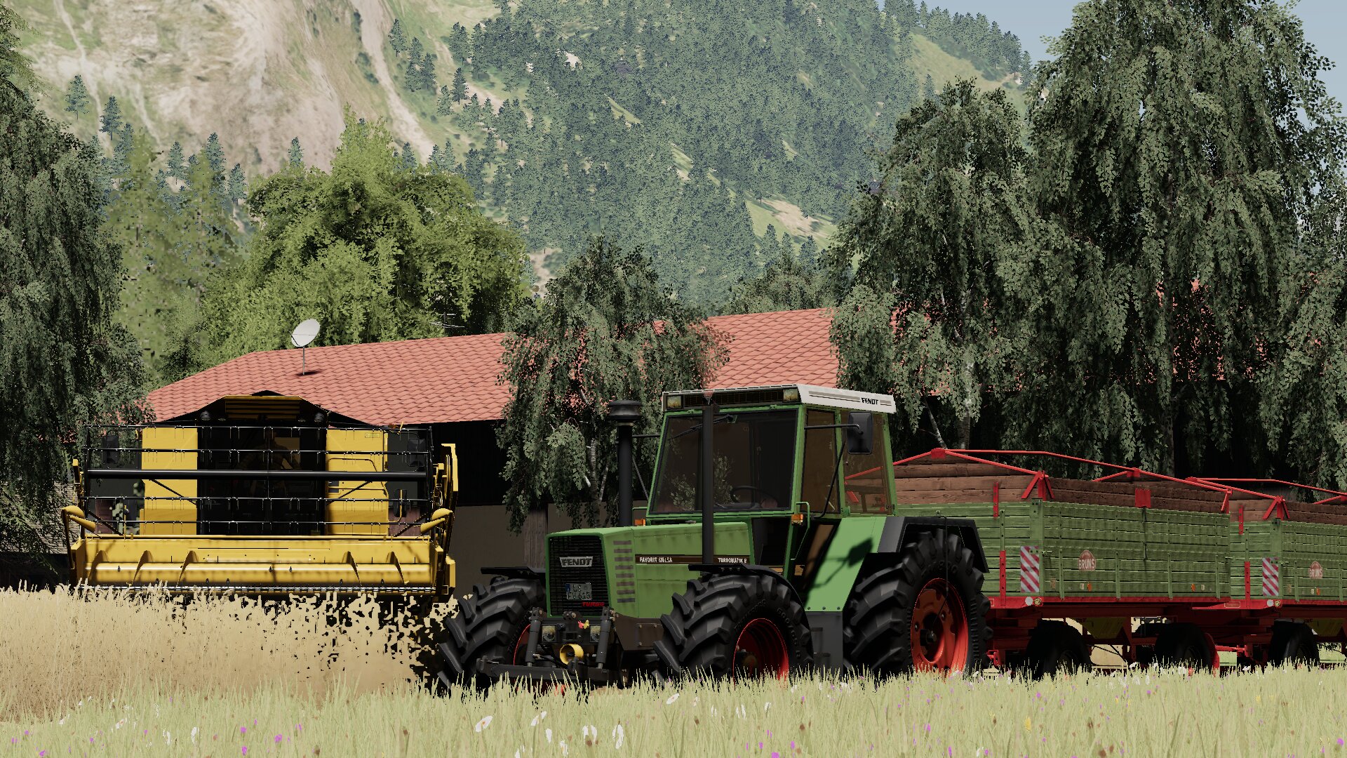 Mein Fendt Favorit 926 Vario Projekt in den LS22 geholt und weiter  verfeinert.. - Modding Welt