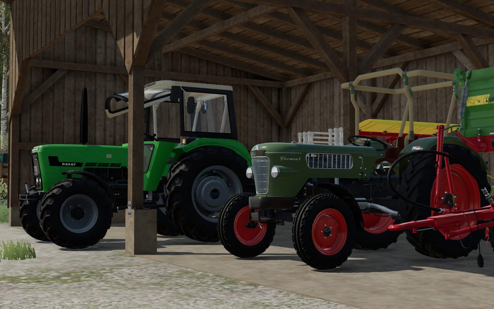 Deutz und Fendt beim ruhen ^^