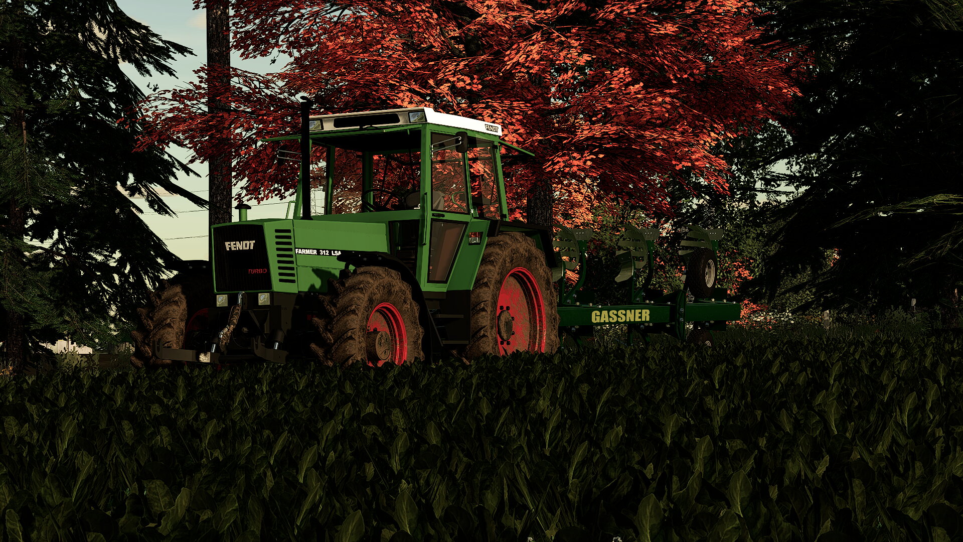 Ackern mim Fendt 312