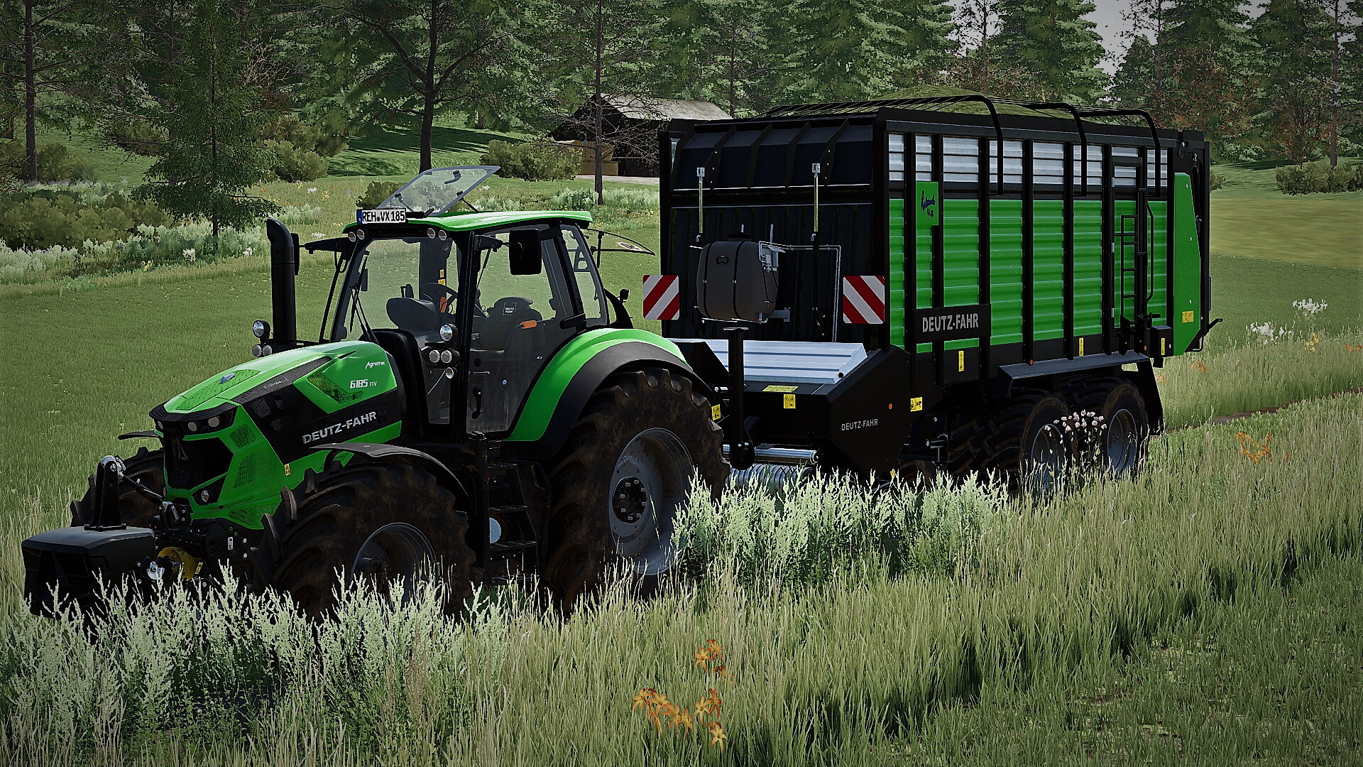 Schlagkraft von Deutz auch im Heu und Silage Transport jetzt beim LS Händler zu finden