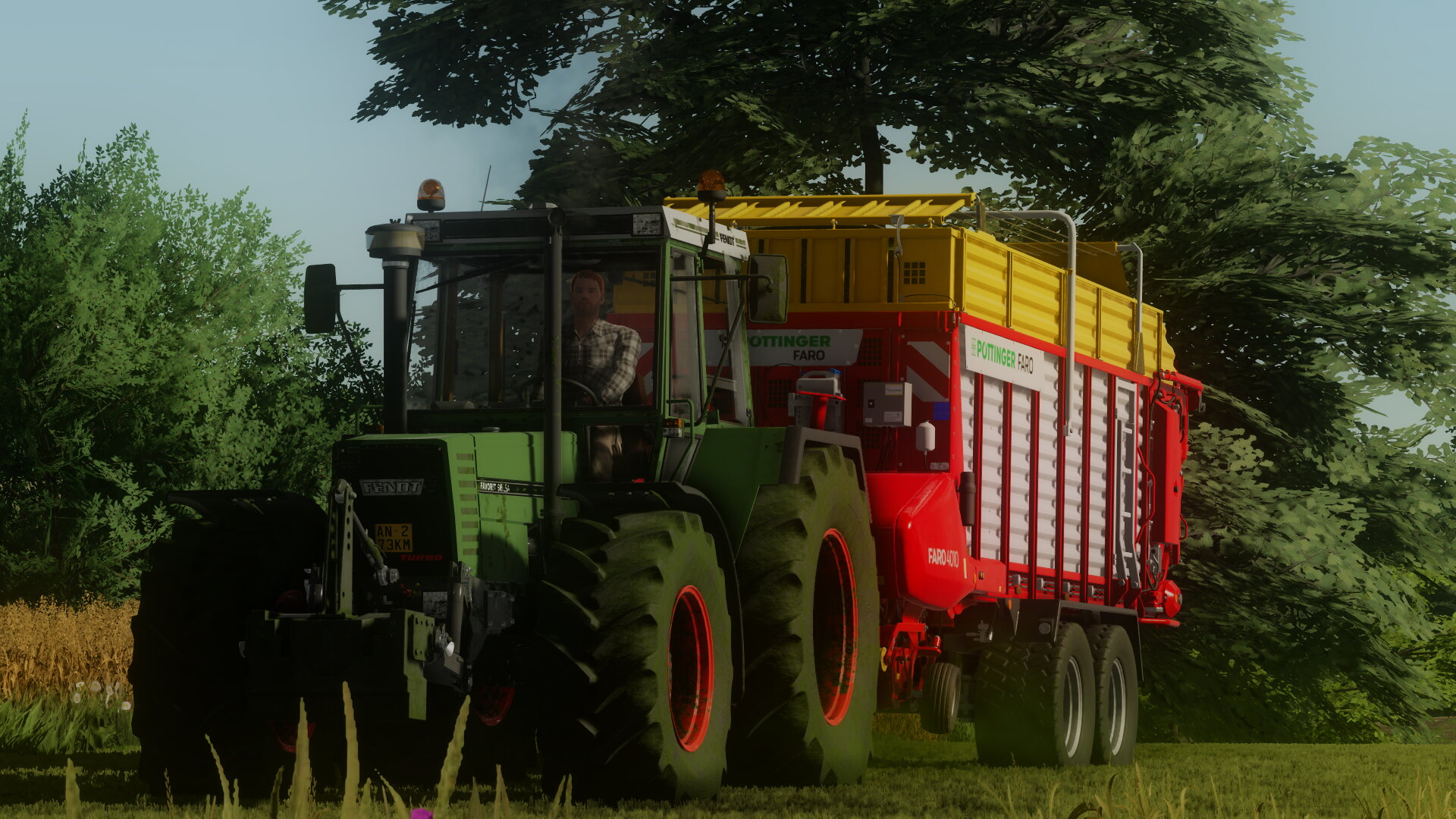 Fendt Favorit 615 LSA im Einsatz