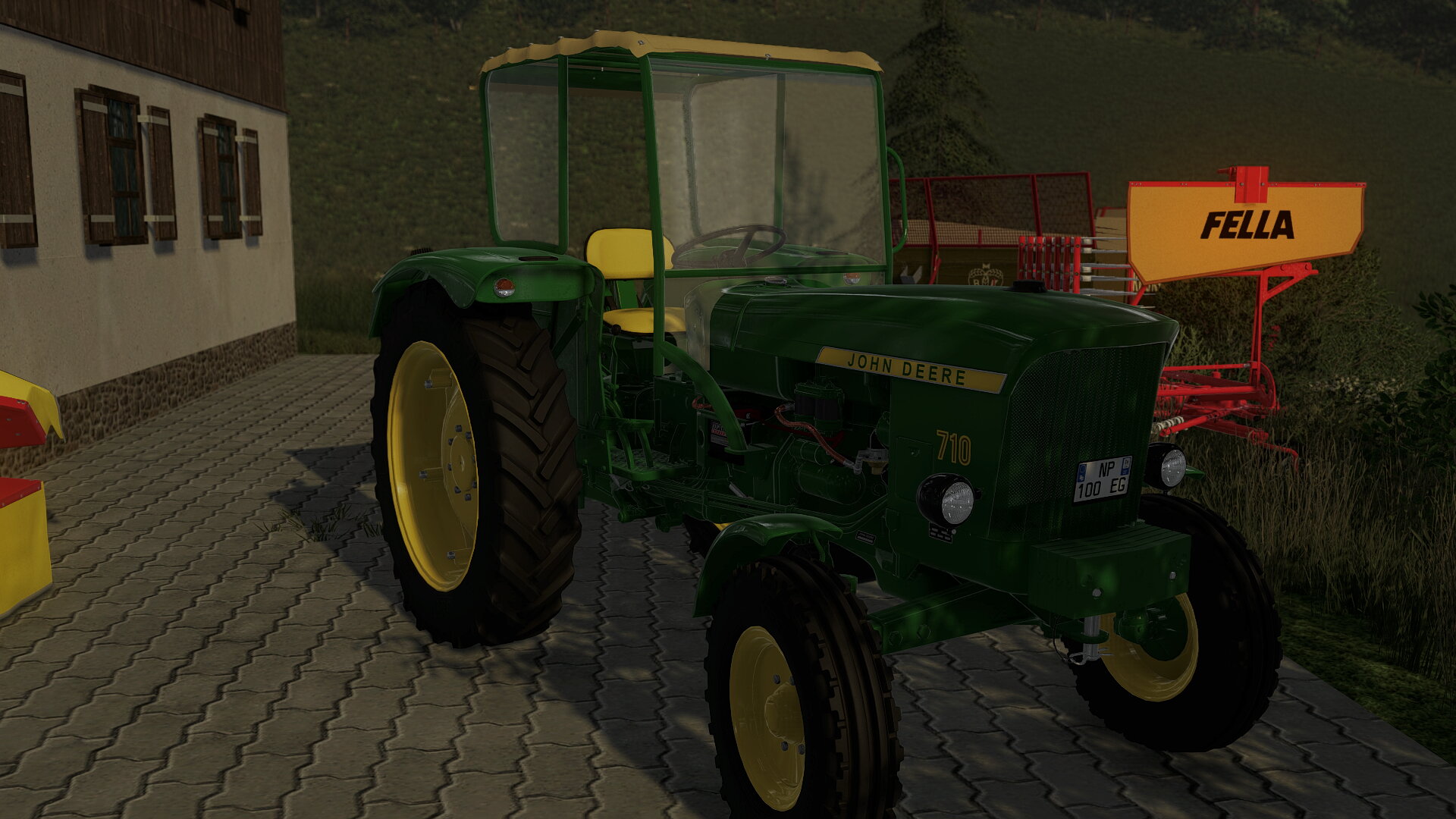 JD 710 mit neuem Verdeck