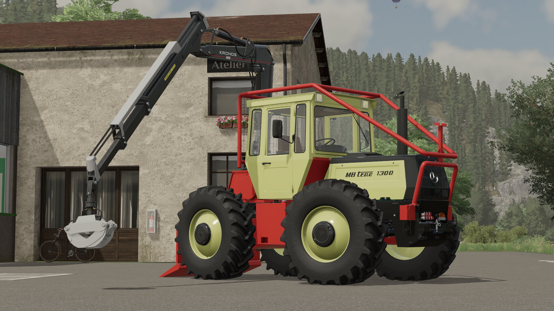 Mb Trac 1300 Forst Beim Posen Modding Welt 3746