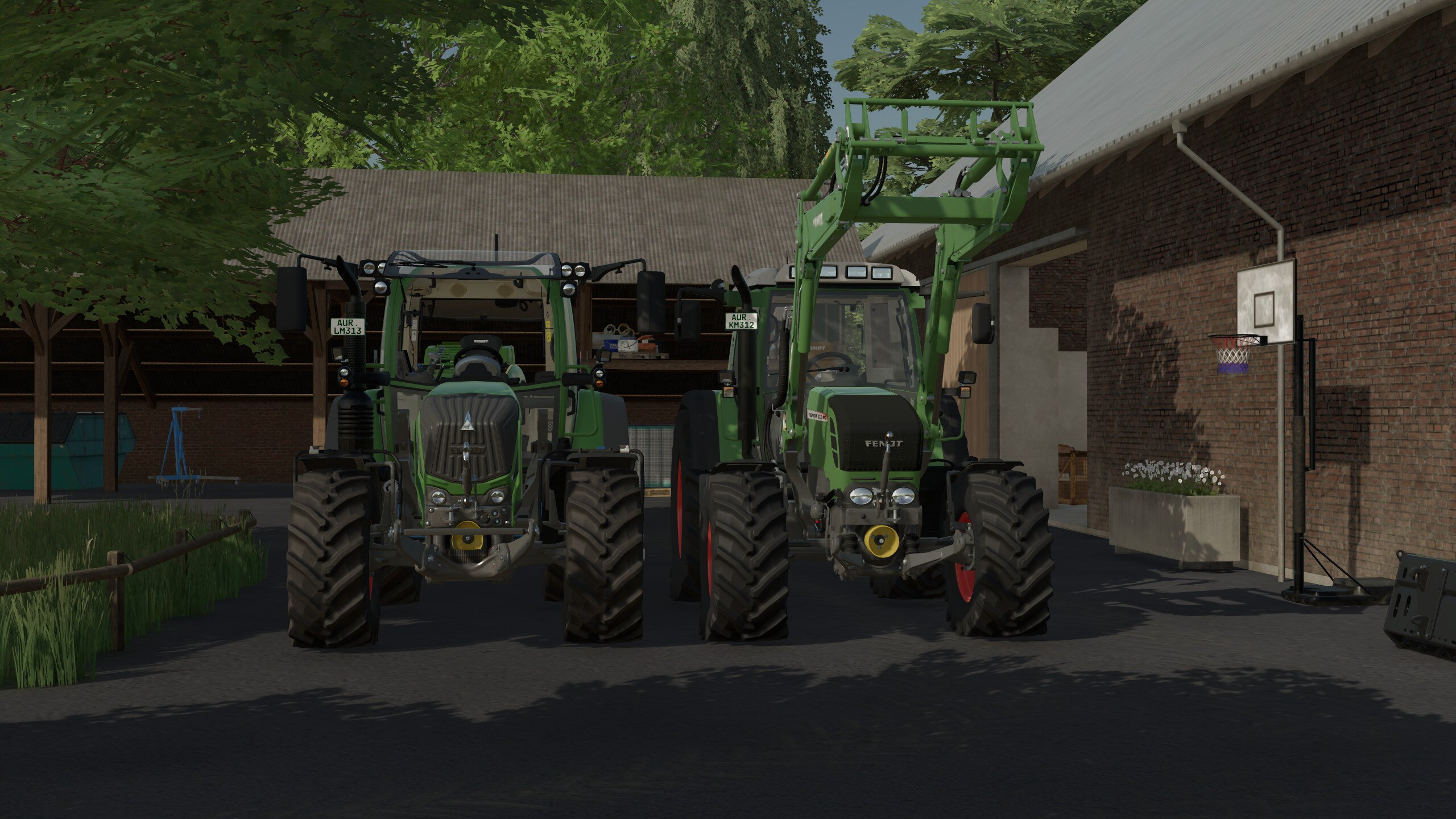 Fendt 313 und 312SCR