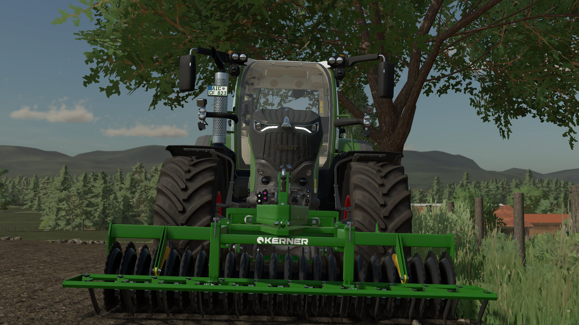 Fendt 728 Vario in der Weizen ausaat