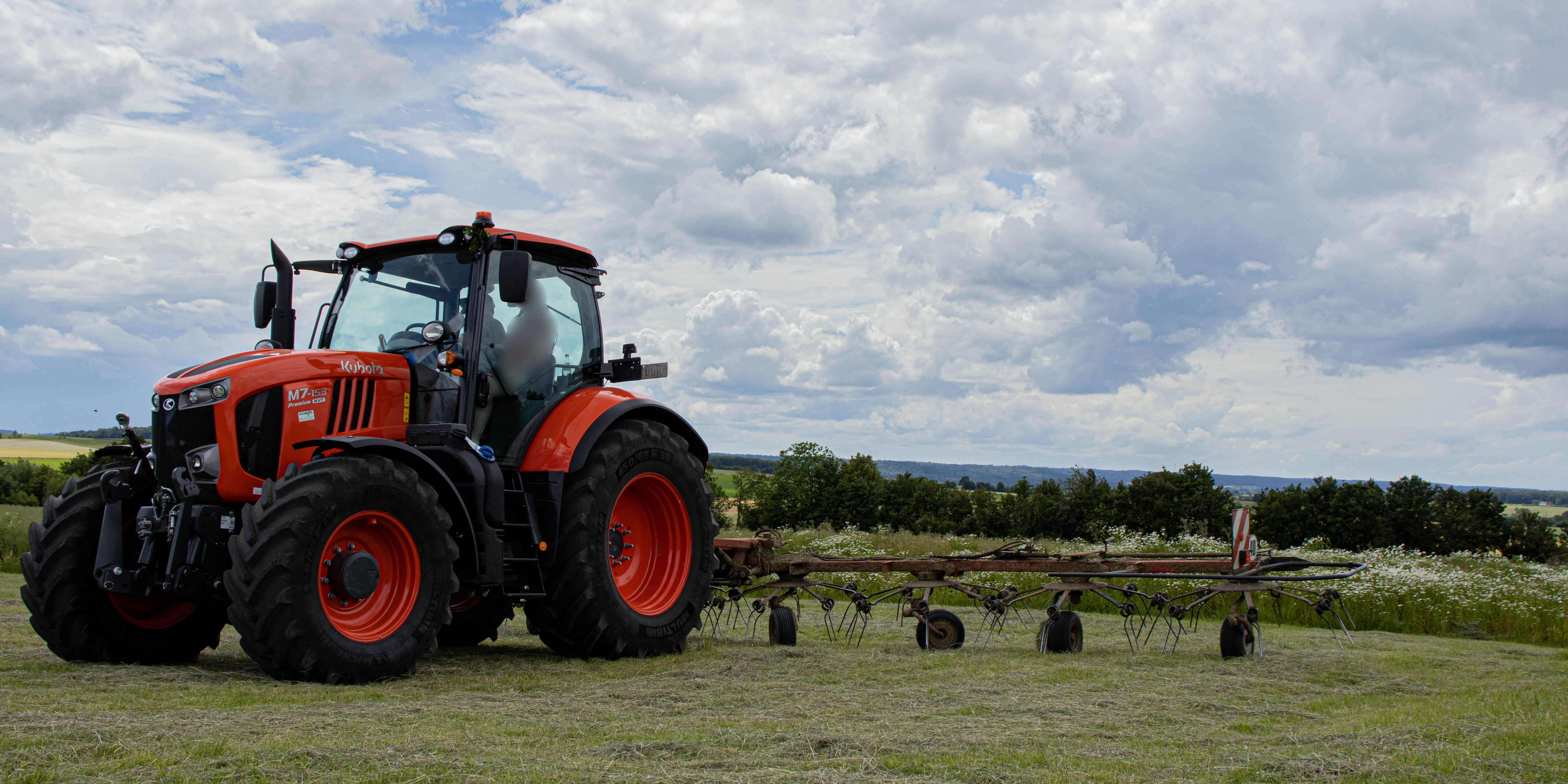 Kubota M7 153 in der Premium KVT Ausstattung als Vorführer da!😍