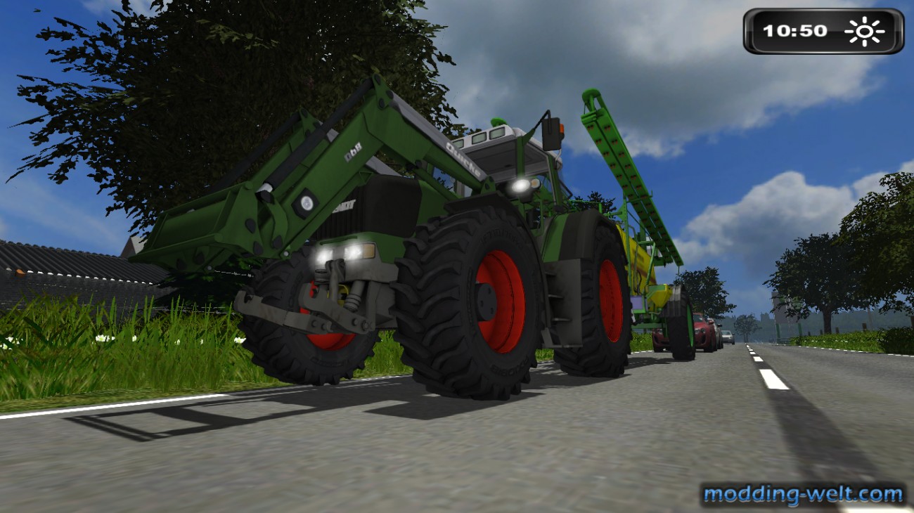 Spritzen mit Fendt 930