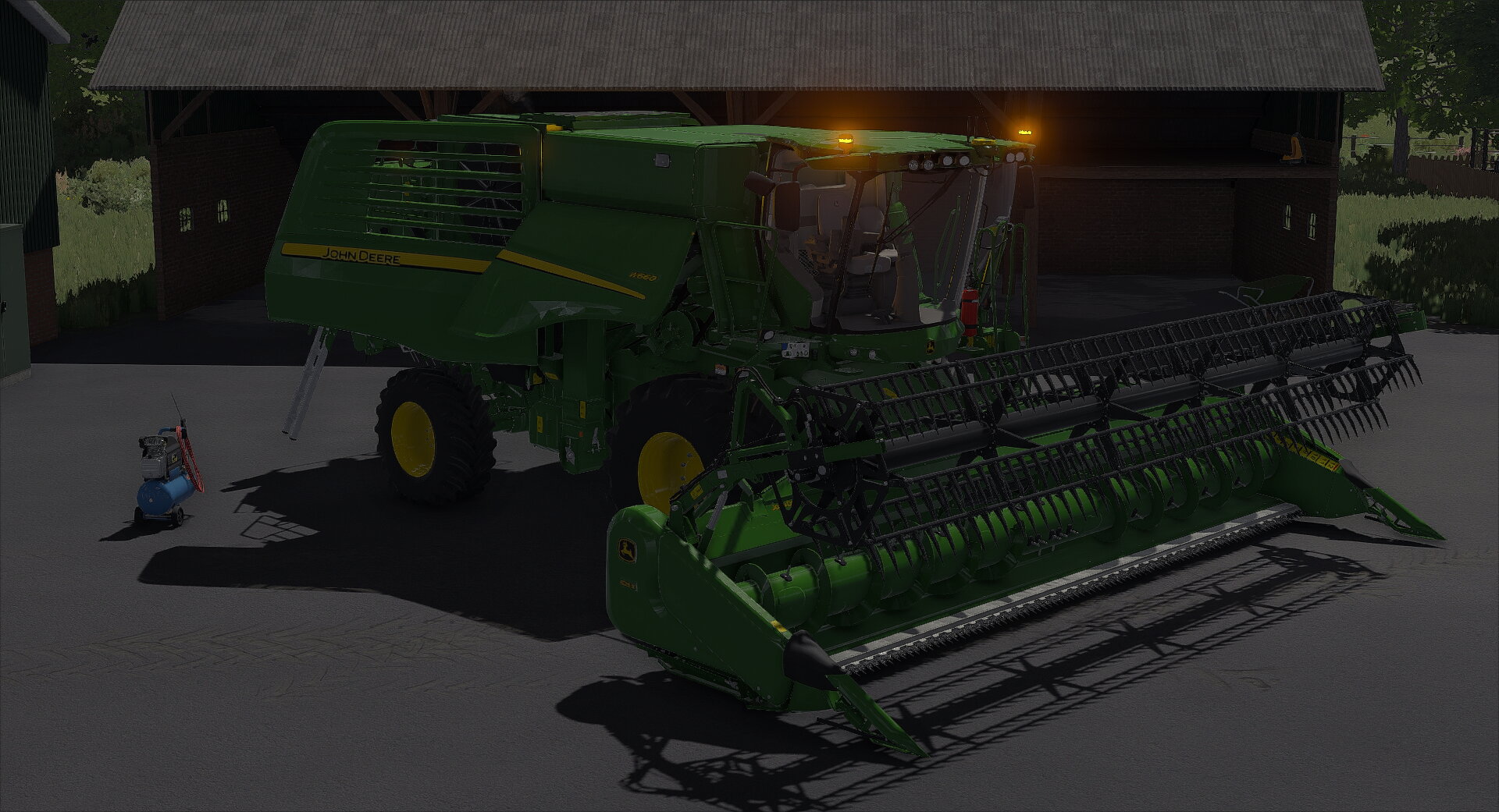 John Deere w660