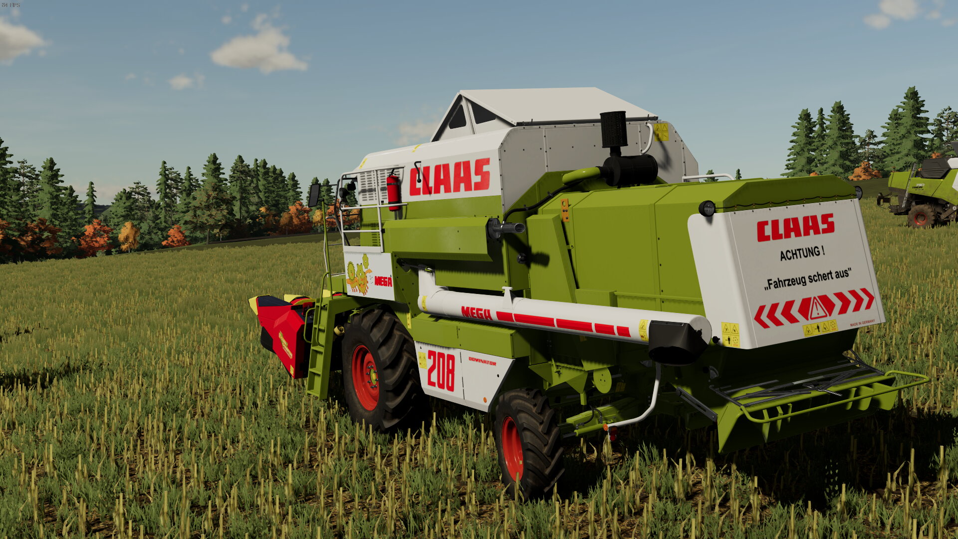 CLAAS - DOMINATOR - MEGA - 208