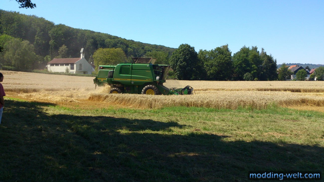 john deere drescher