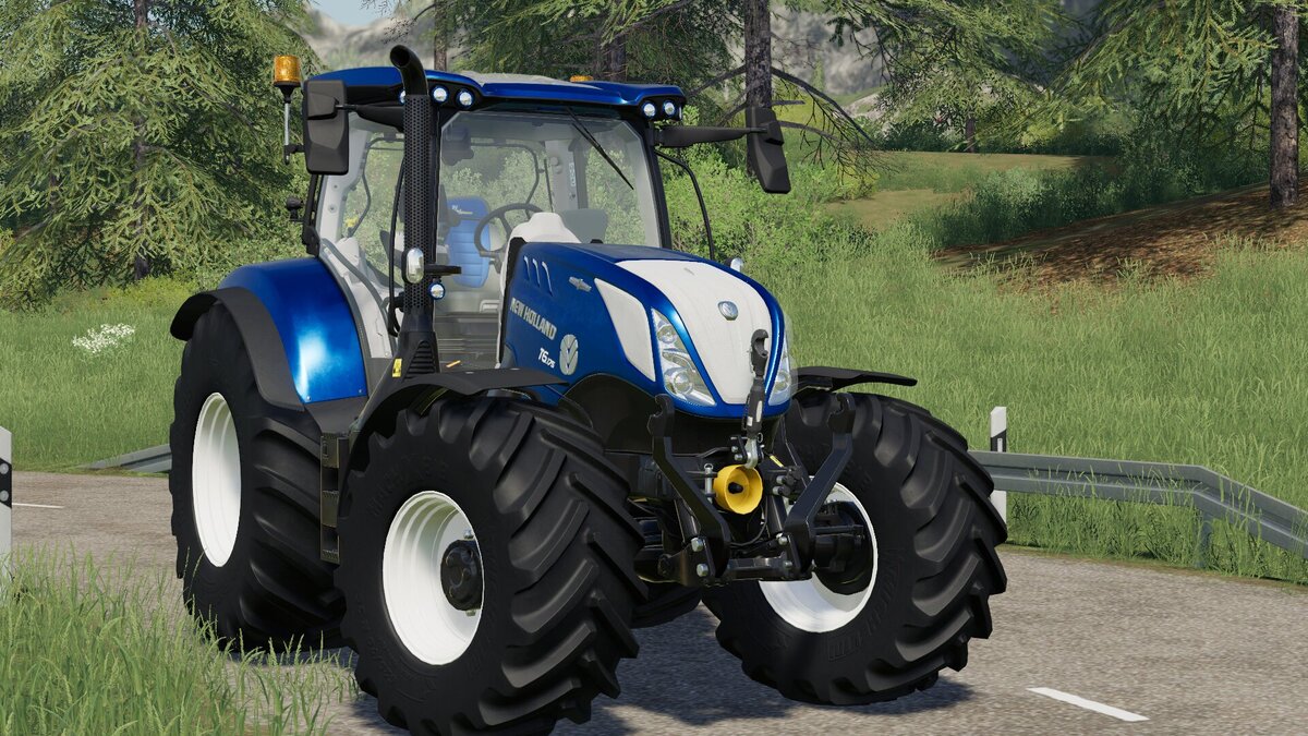 New holland T6 Bluepower - Modding Welt