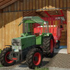 Fendt Favorit 12 SA mit Pöttinger Ladewagen