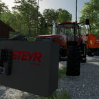 Neues Case IH / Steyr Gewicht ausprobiert