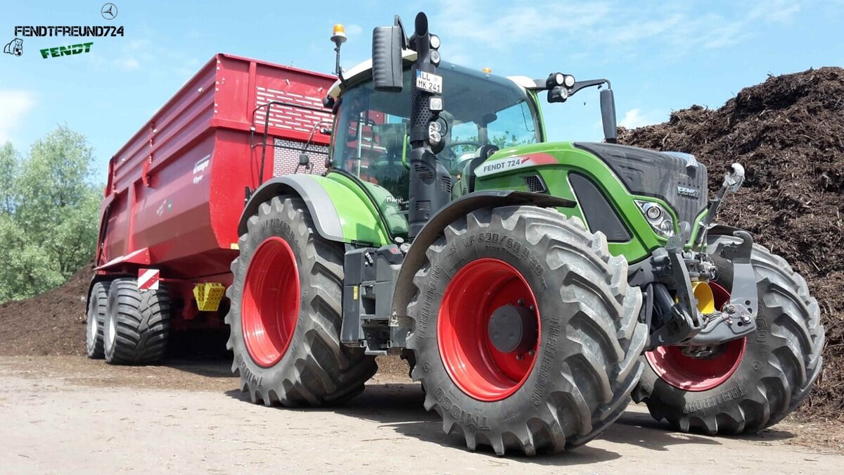 Fendt Vario 724 S4 Profi Plus und Krampe Big Body 750 - Modding Welt